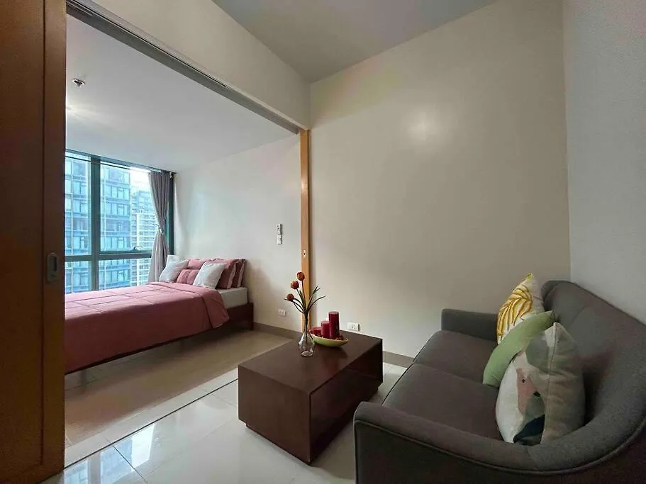 1-Bedroom Glass View Suite Beside Grand Hyatt Bgc Manila 0*,